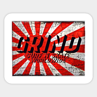 Nippon Grind Sticker
